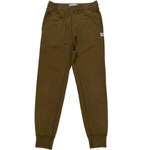 Reigning Champ Midweight Slim Terry Sweatpants Olive Green men's size Small
